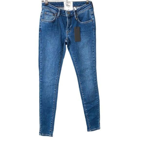 ONE TEASPOON Soho Blue Freebirds II High Waist Jean Sz 26 NWT - Picture 2 of 6